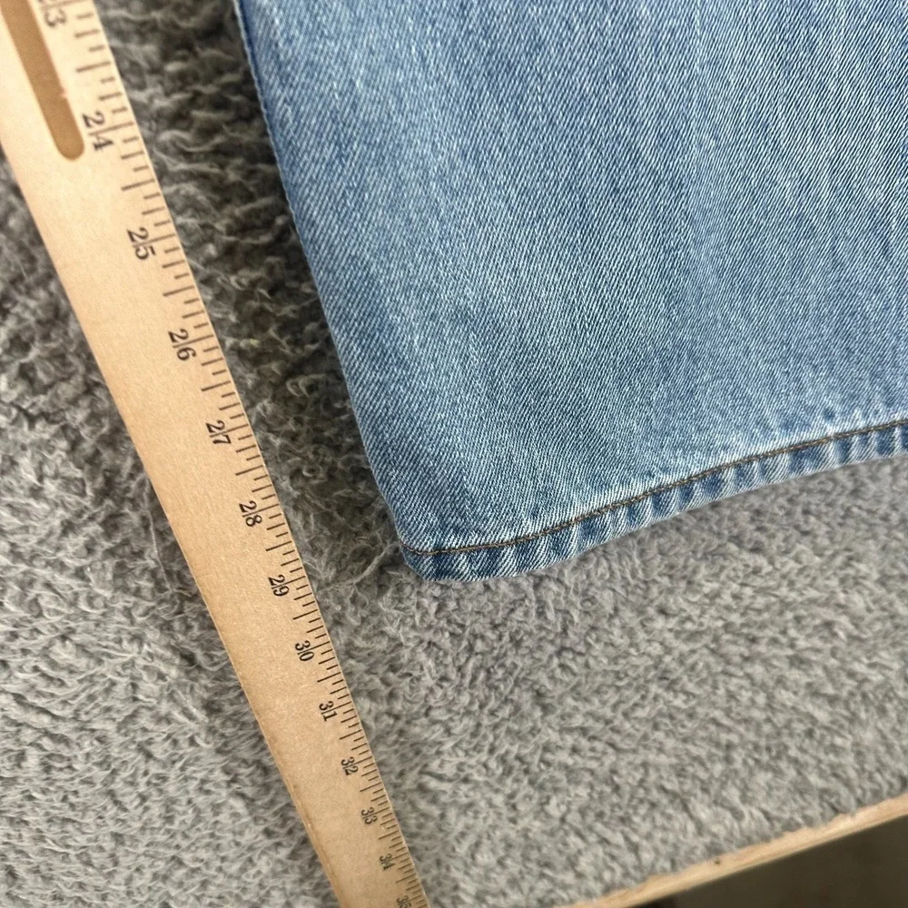 Vintage Levi's 505 Jeans Mens 42x30 Blue Cotton Denim Straight Travel Workwear